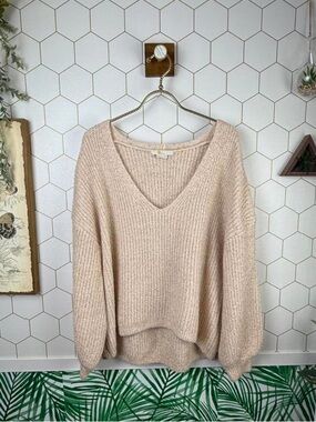 Boden Sparkle Ribbed Fluffy Jumper Sweater - Size - 8